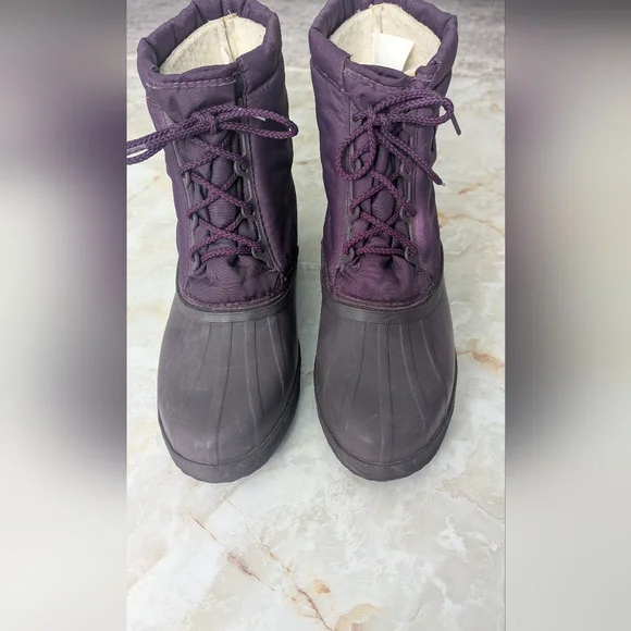 Sorel Kaufman Canada Snow Duck Boots Woman's Size Y8/W10 - Picture 2 of 11